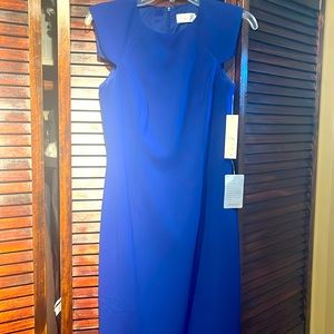 Size 4, Eliza J brand, blue dress never worn with tags